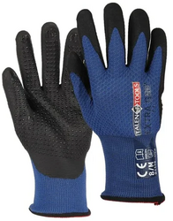Talentools Handschoenen grip m blauw
