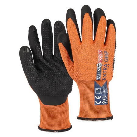 TalenTools Handschoenen grip s oranje