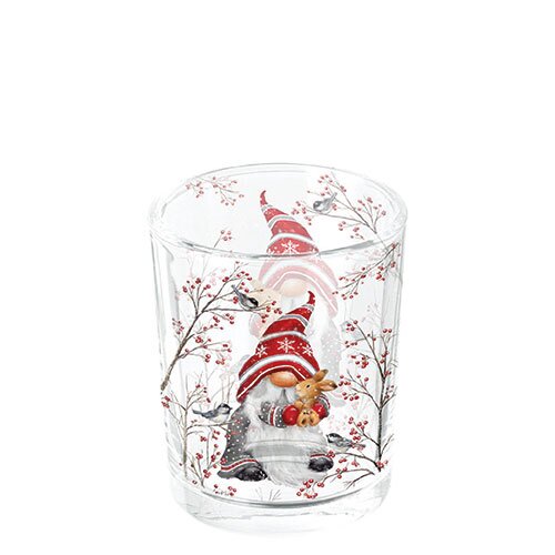 Tea light holder Dwarf hug