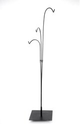 Terrasstandaard metaal h190cm zwart