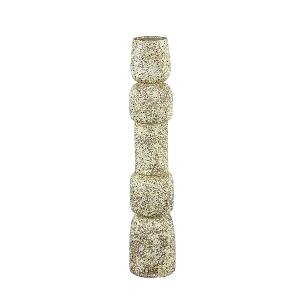 PTMD Terrina Cream cement bulbs shaped candle holder M