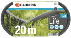 Gardena Textielslang lianoa life 20m. set