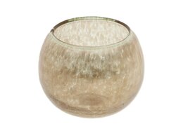 Theelicht varane d13h12cm koper