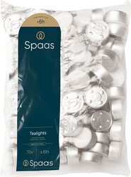 Spaas 70 theelichten 6u