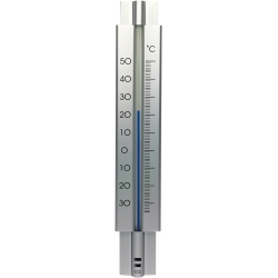 Thermometer metaal design 29cm