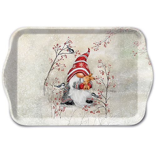 Tray melamine 13x21 cm Dwarf hug