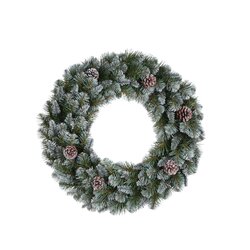 Triumph Tree Empress krans groen frosted TIPS 140 - d45cm