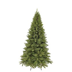 Forest frosted kerstboom slim groen TIPS 878 - h215xd117cm