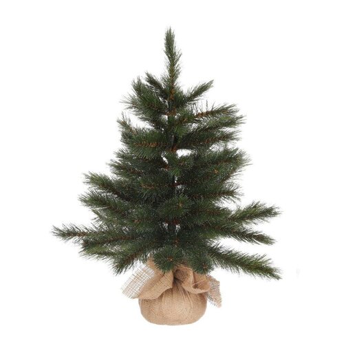 Triumph Tree Kerstboom burlap forest frosted d46h60 groen AVRI Bloem