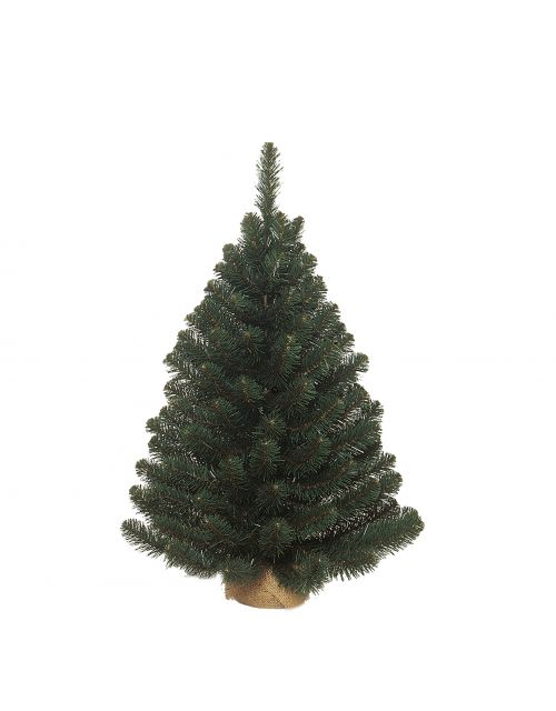 Triumph Tree Alpine kerstboom w burlap groen TIPS 109 - h90xd66cm