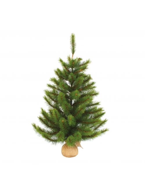 Triumph Tree Richmond kerstboom m-burlap groen - h90xd69cm