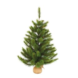 Triumph Tree Richmond kerstboom m-burlap groen - h90xd69cm