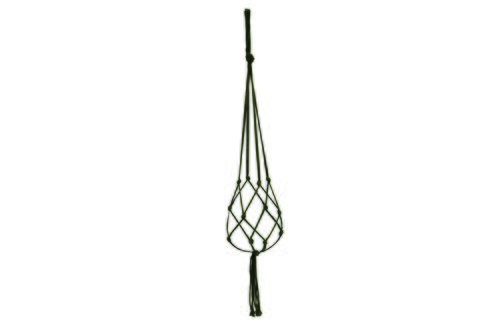 TS Bloempothanger macrame d2h90cm forest