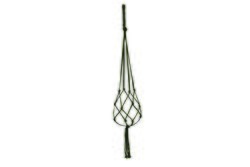 TS Bloempothanger macrame d2h90cm forest