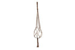 TS Bloempothanger macrame d2h90cm oudroze