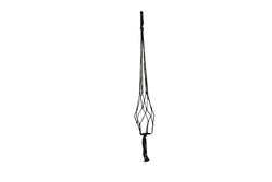 TS Bloempothanger macrame l120cm zwart