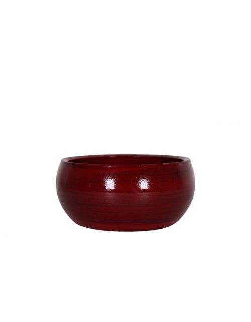 Bowl Cresta donkerrood D28 H13