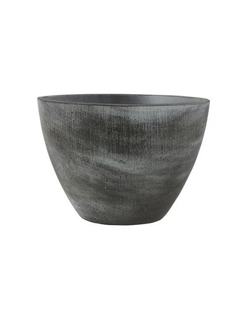 TS Planter Esra mystic grey D33x16 H25