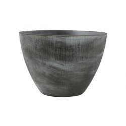 TS Planter Esra mystic grey D33x16 H25