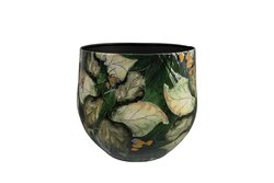 TS Pot bee green d17h15cm