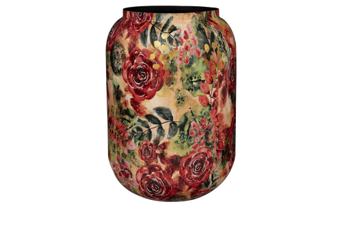 TS Pot d46h62cm rose rouge