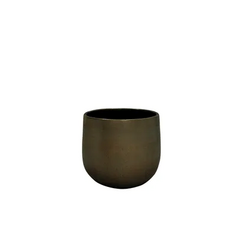 TS Pot esra d15h13cm shiny green