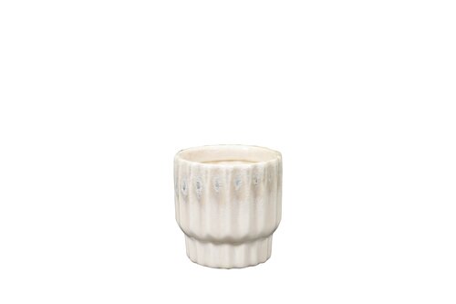 TS Pot faye d7h7cm off white