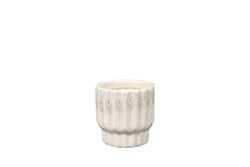 TS Pot faye d7h7cm off white