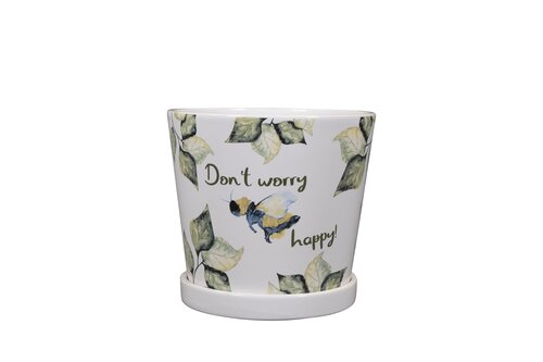 TS Pot honey d13h14cm bee