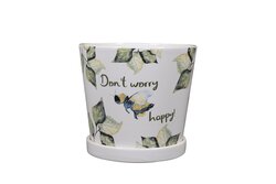 TS Pot honey d16h16cm bee