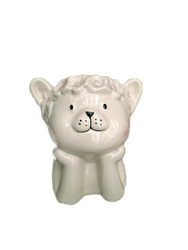 TS Pot meow d12h15cm wit