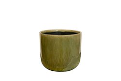 TS Pot nine d14h12cm olive green
