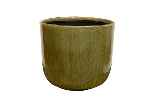 TS Pot nine d22h20cm olive green