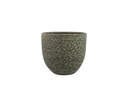 TS Pot rinca d21h19cm shiny groen
