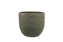 TS Pot rinca d25h23cm shiny groen