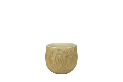 TS Pot ryan d15h13cm shiny sand