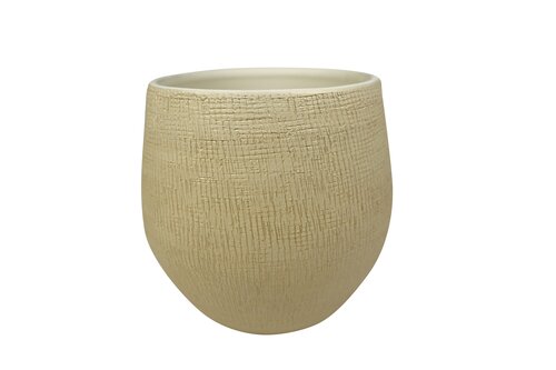 TS Pot ryan d26h26cm shiny sand