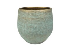 TS Pot ryan d31h28cm shiny blue