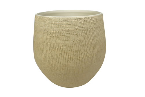 TS Pot ryan d31h28cm shiny sand