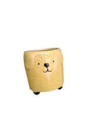 TS Pot woof d8h8cm geel