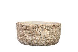TS Schaal maxim d20h9cm shiny sand