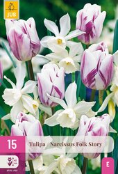 Tulipa/narcissus folk story 15st - afbeelding 2
