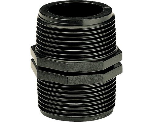 Ubbink Nippel 2xbuitenschr.dr.11/4inch11/4