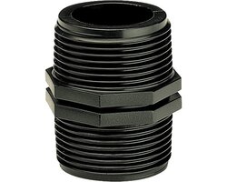 Ubbink Nippel 2xbuitenschr.dr.11/4inch11/4