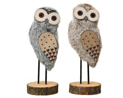 Decoris Uil polyester 2kl.ass