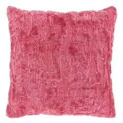 Unique living Kussen afra 45x45cm fuchsia