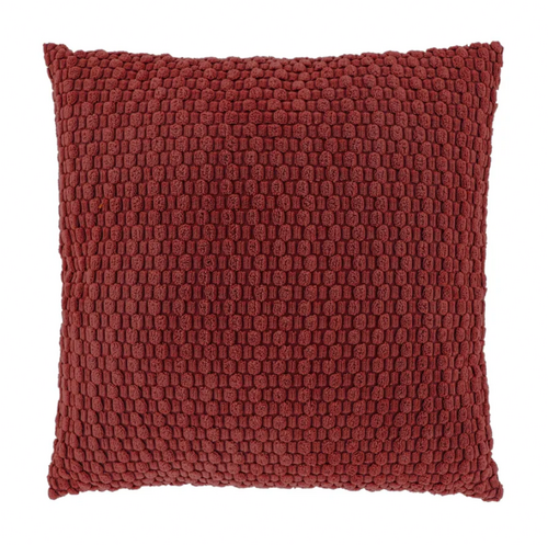 Unique living Kussen camille 45x45cm marsala