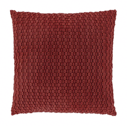 Unique living Kussen camille 45x45cm marsala