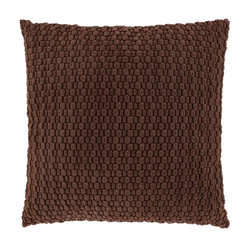 Unique living Kussen camille 45x45cm rocky brown