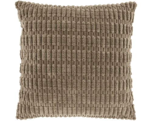 Unique living Kussen cedro 45x45cm taupe